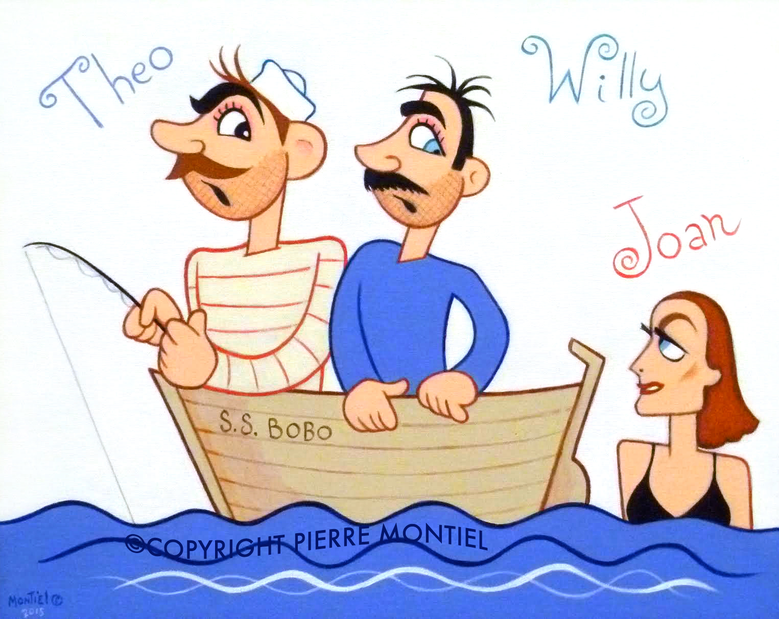Theo, Willy and Joan