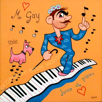 Joue du Piano